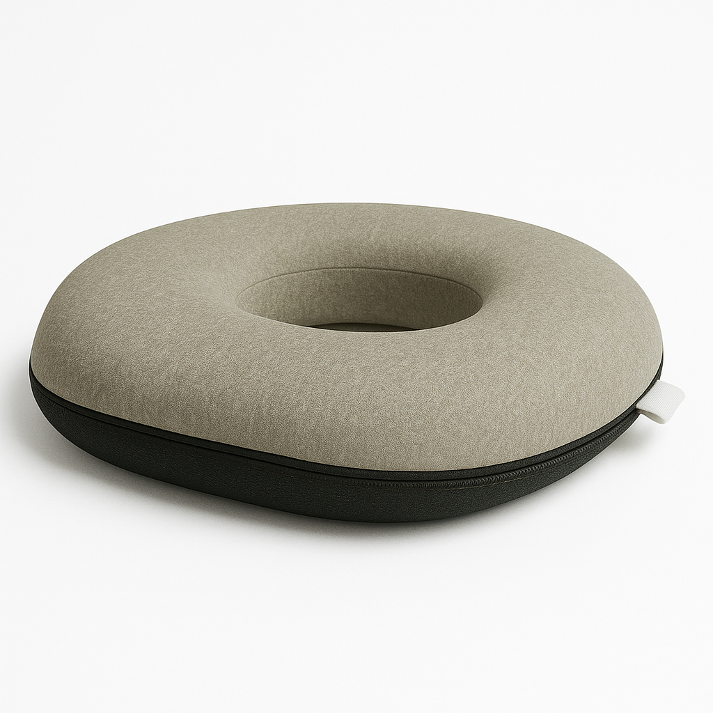 Cuscino a Ciambella in Memory Duro ORTHOVERSE | Sollievo e Recupero Post-Parto