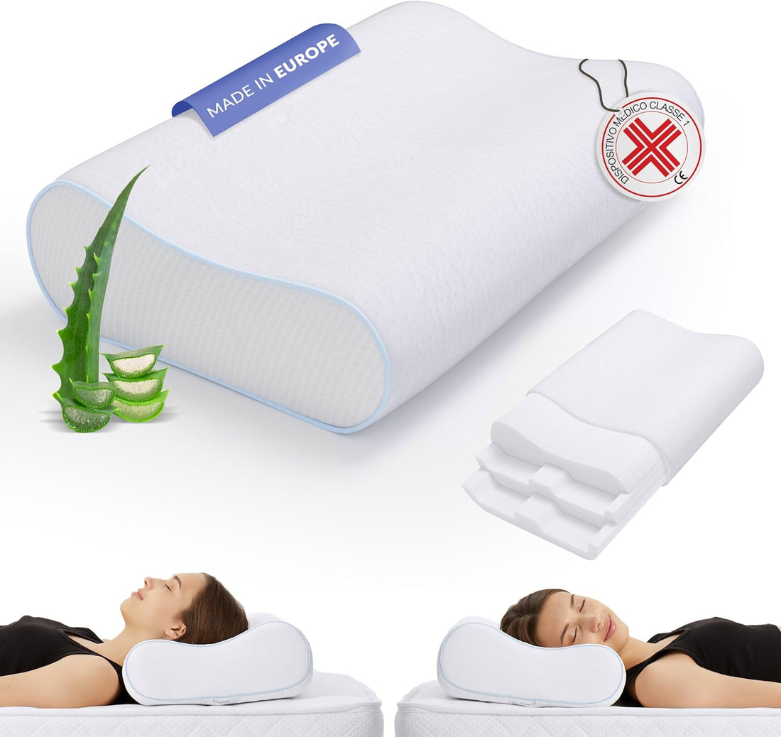 Cuscino Cervicale Memory Foam Altezza Regolabile ORTHOVERSE