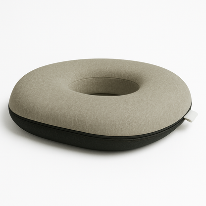 Cuscino a Ciambella in Memory Duro ORTHOVERSE | Sollievo e Recupero Post-Parto