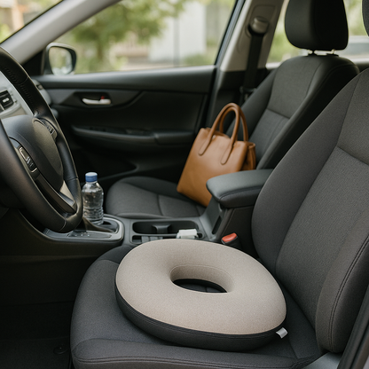 Cuscino a Ciambella in Memory Duro ORTHOVERSE | Sollievo e Recupero Post-Parto