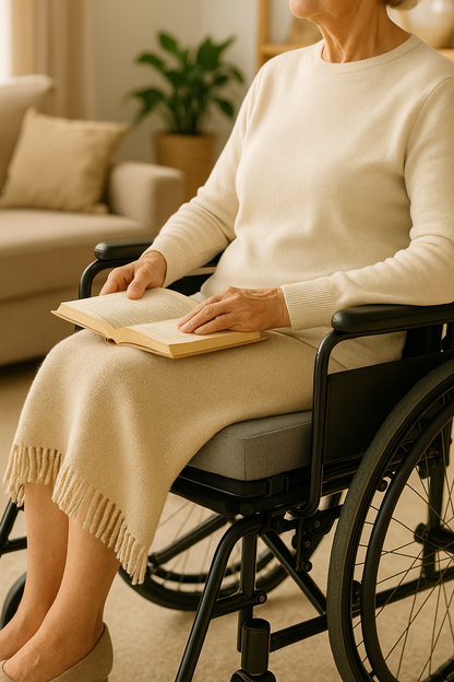 Cuscino Sedia a Rotelle in Memory | Intero Impermeabile