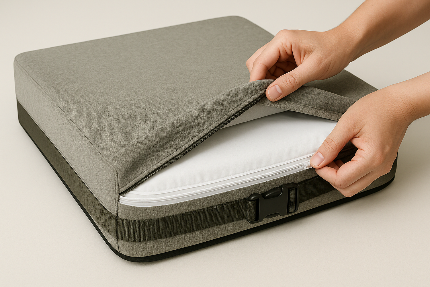 Cuscino Sedia a Rotelle in Memory | Intero Impermeabile